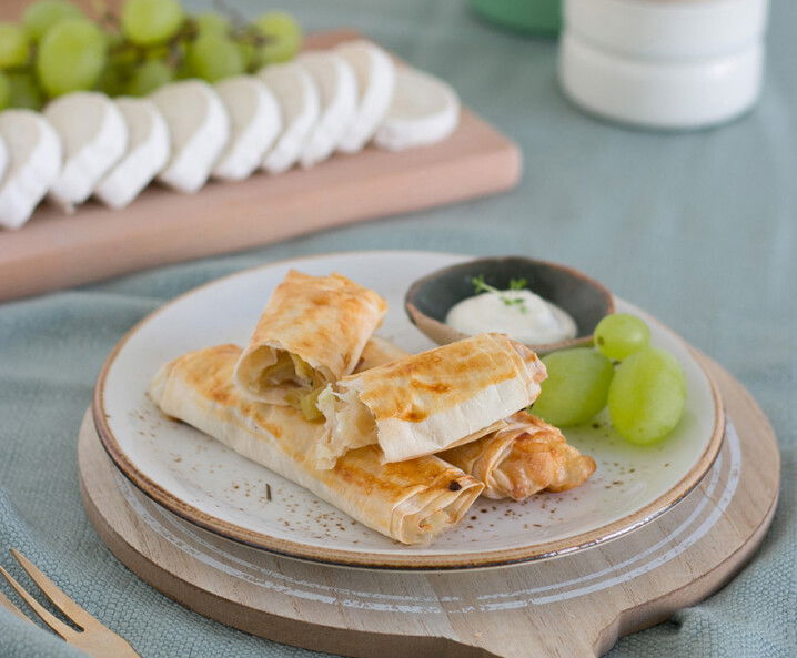 Ziegenkäse-Trauben-Stangerl - Tante Fanny