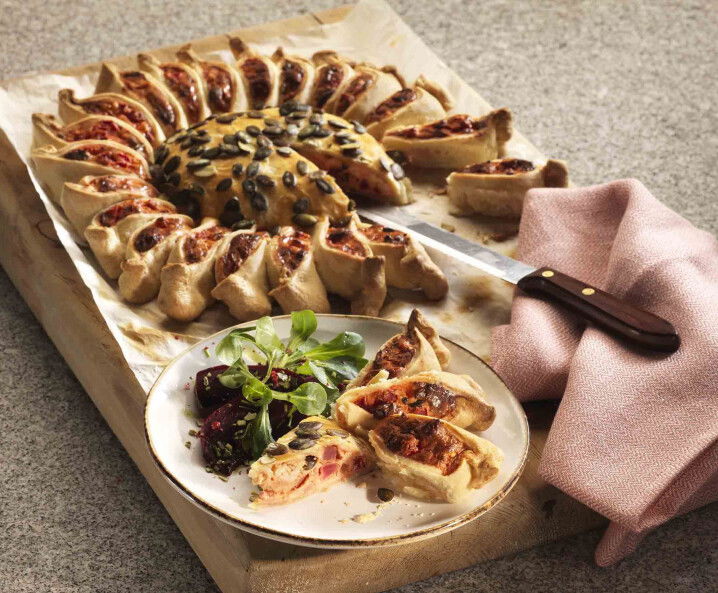 Zupfblume mit Roten Rüben - Tante Fanny