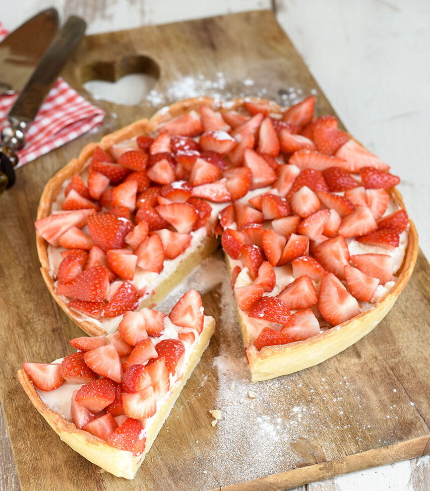 Erdbeer-Tiramisutarte - Tante Fanny