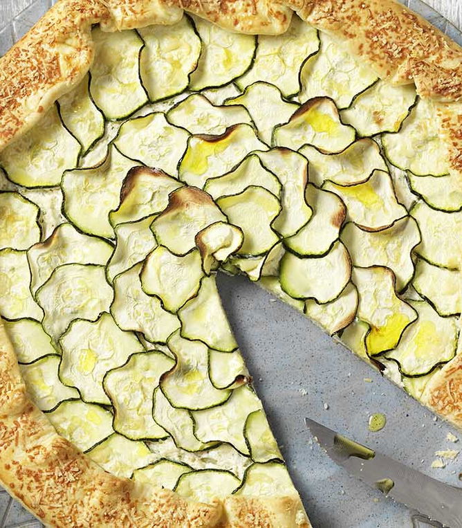 Zucchini-Galette - Tante Fanny