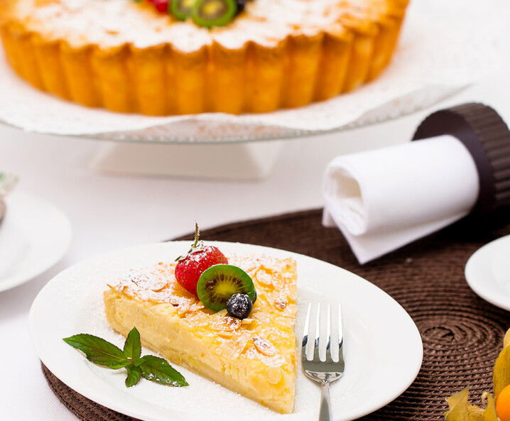 Frischkäse-Mandel-Tarte - Tante Fanny