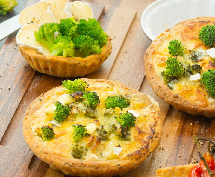 Tartelettes mit Brokkoli - Tante Fanny