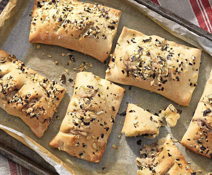 Mediterrane Empanadas mit Kräuterseitlingen - Tante Fanny