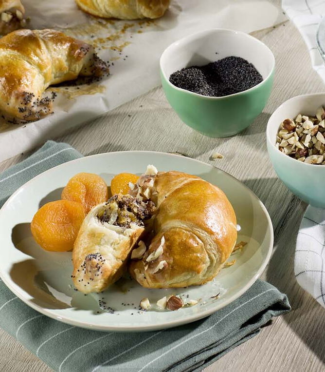 Nuss-Mohn Kipferl Rezept Tante Fanny