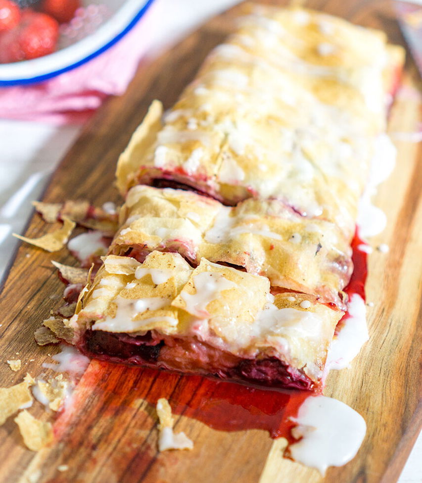 Beeren-Strudel