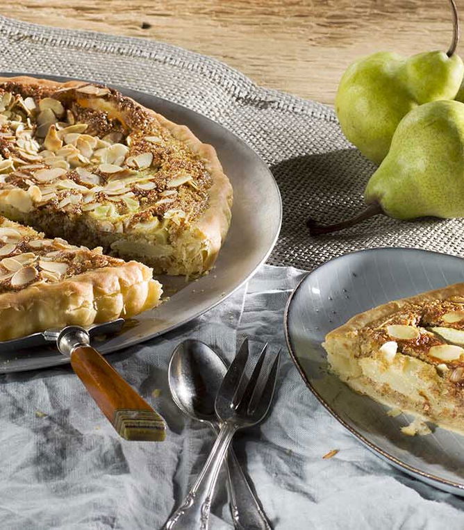 Blätterteig-Mandel-Tarte - Tante Fanny