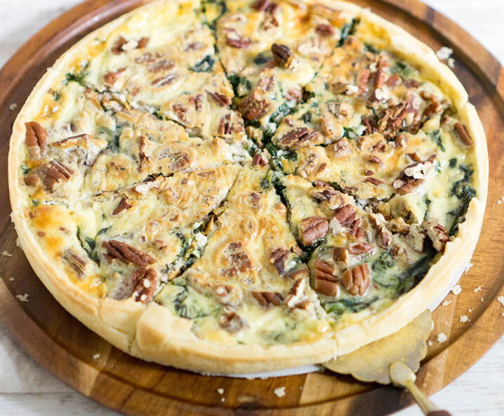 Spinat-Quiche - Tante Fanny