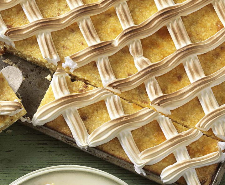 Ungarische Topfen-Marillenschnitte