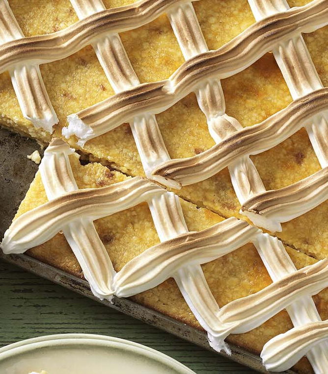 Ungarische Topfen-Marillenschnitte