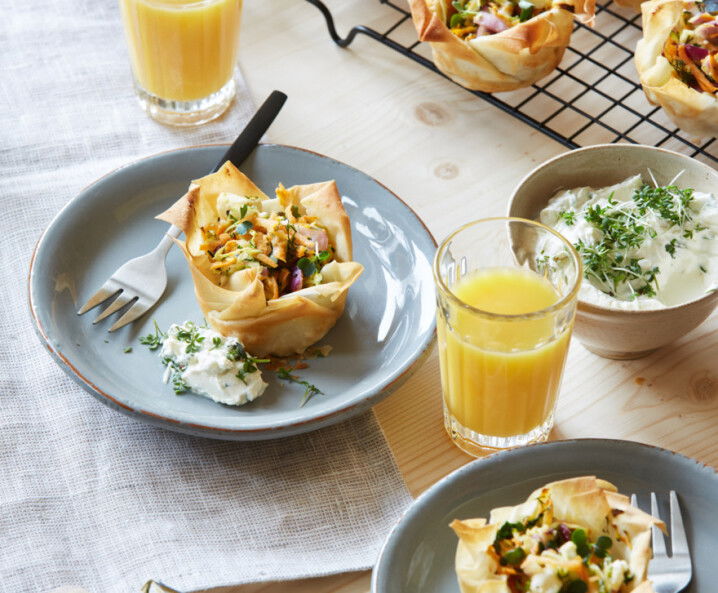 Zucchini-Karotten-Körberl