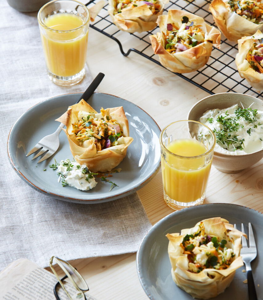 Zucchini-Karotten-Körberl