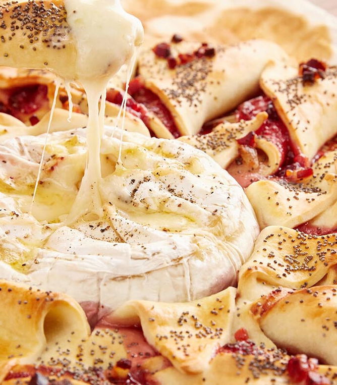 Rezept Camembert-Preiselbeerstern Tante Fanny