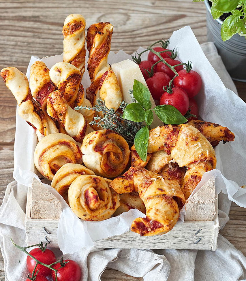 Rezept Pizzakleingebäck Tante Fanny