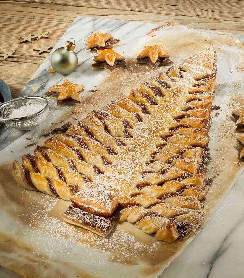 Rezept Blätterteig-Tannenbaum Tante Fanny