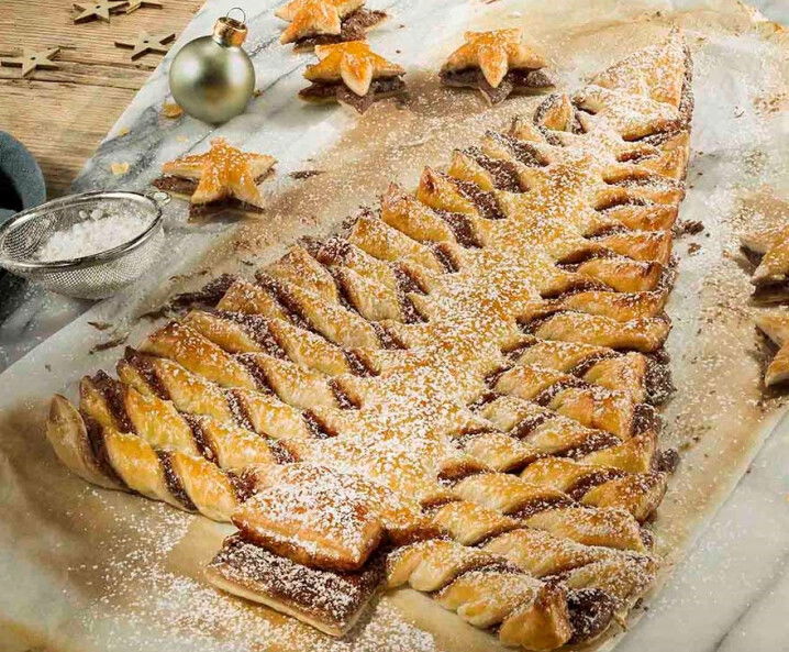 Rezept Blätterteig-Tannenbaum Tante Fanny