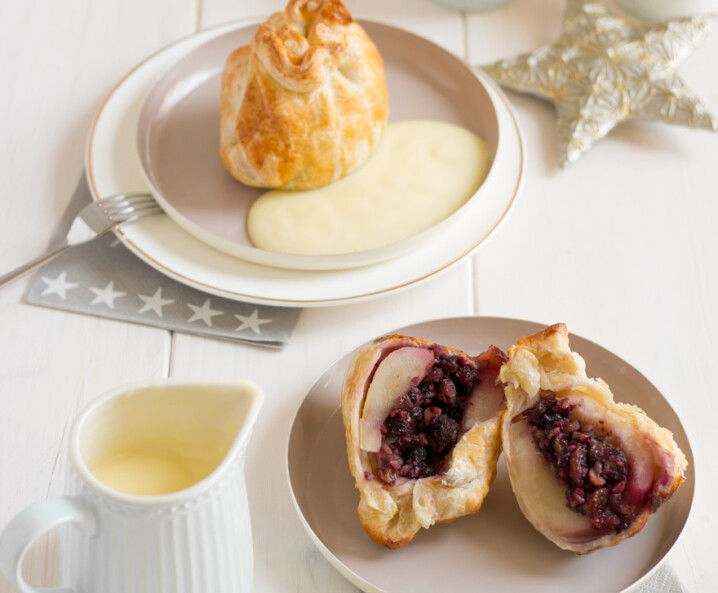 Rezept Gefüllte Birne im Blätterteigmantel Tante Fanny