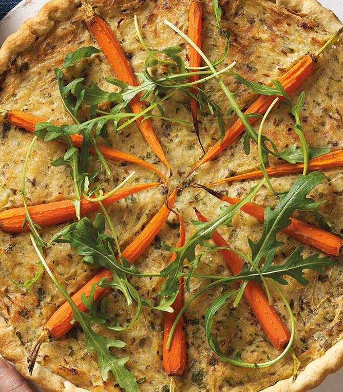 Rezept Vegane Zwiebelquiche mit Seidentofu Tante Fanny