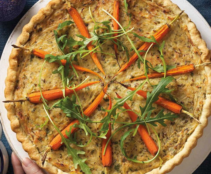 Rezept Vegane Zwiebelquiche mit Seidentofu Tante Fanny