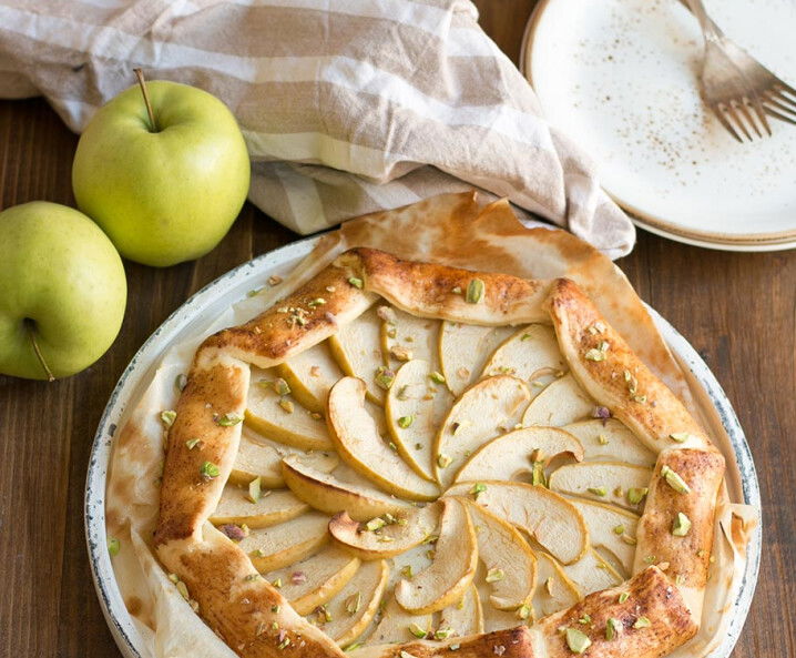 Rezept süße Apfelgalette - Tante Fanny