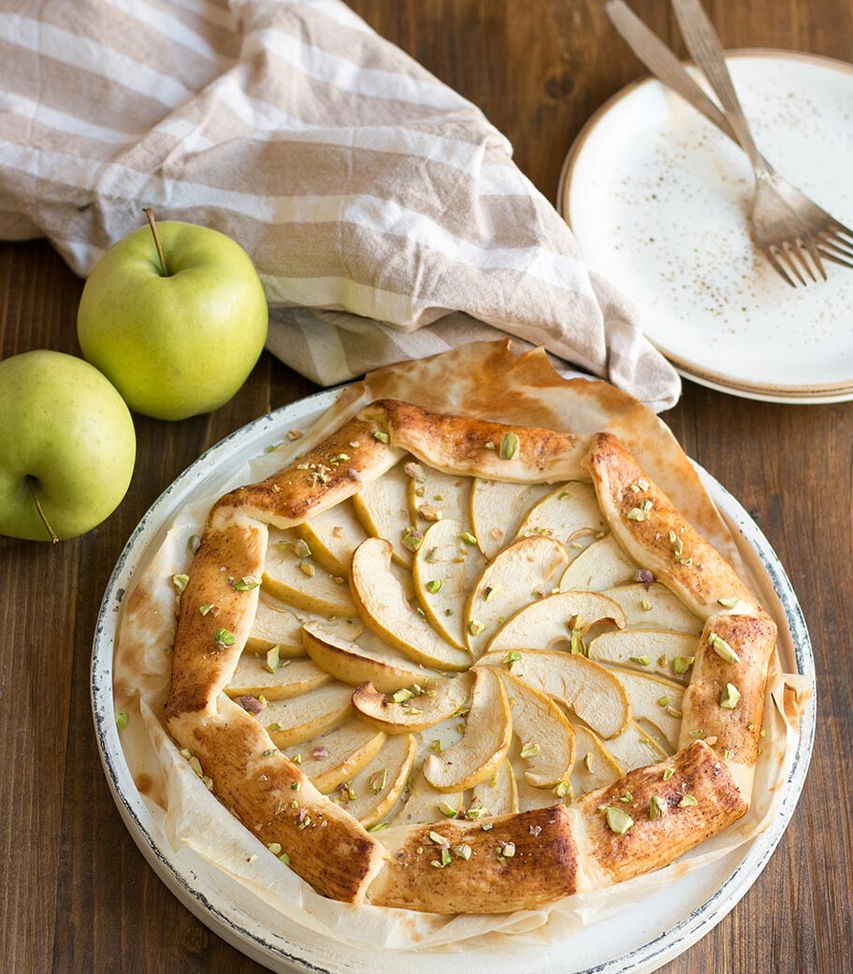 Rezept süße Apfelgalette - Tante Fanny