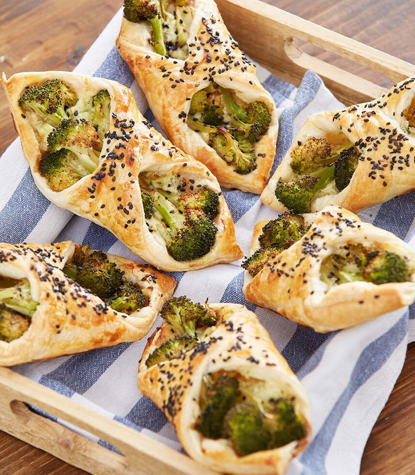 Rezept vegetarische Brokkolitascherl - Tante Fanny