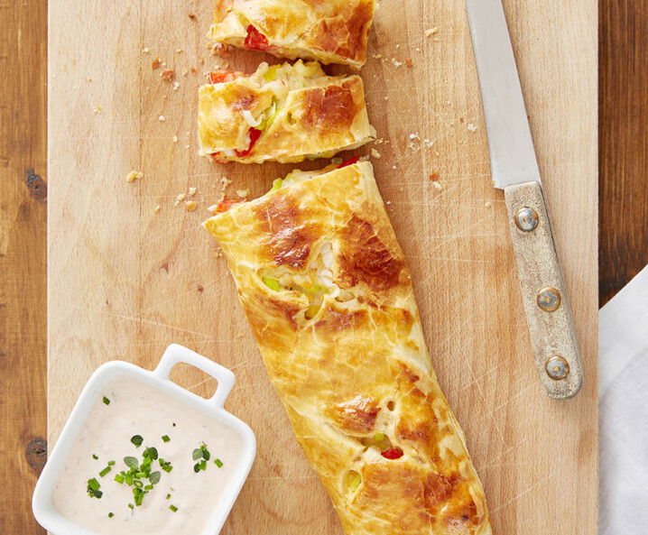 Lauch-Tomaten-Strudel Tante Fanny