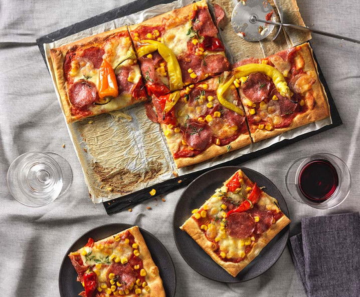 Pizza Diavolo - Rezept Tante Fanny