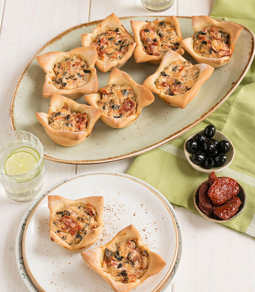 Rezept Mediterrane Pizzamuffins Tante Fanny