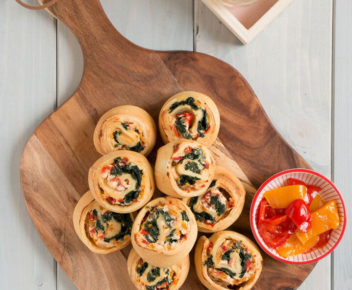 Rezept Vegetarische Pizzschnecken Tante Fanny