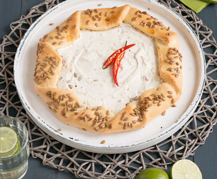 Rezept Galette mit Ziegenfrischkäse Tante Fanny