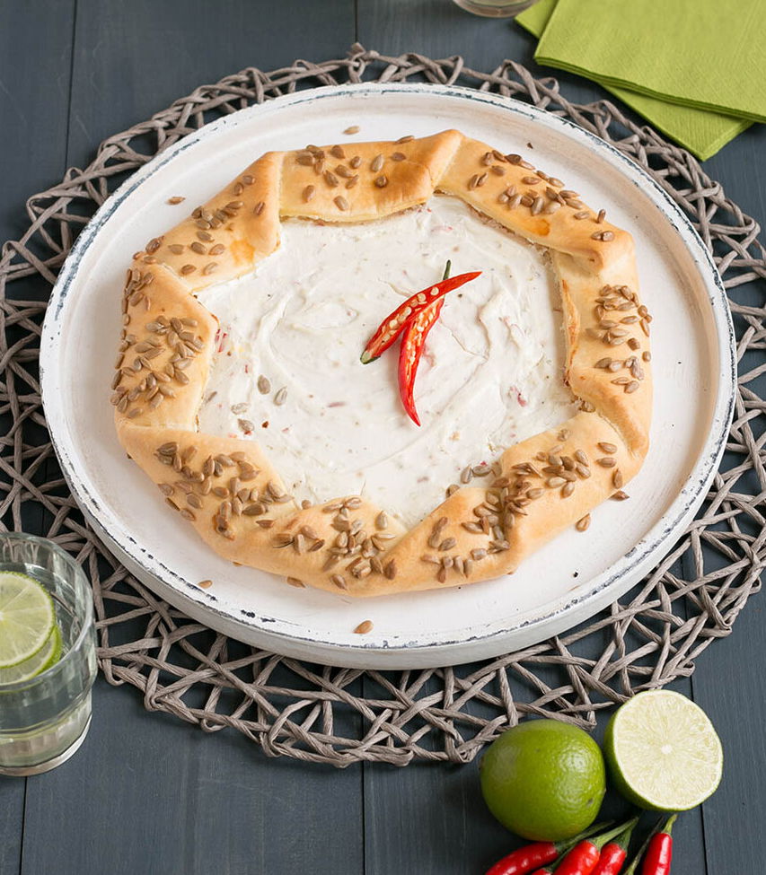 Rezept Galette mit Ziegenfrischkäse Tante Fanny
