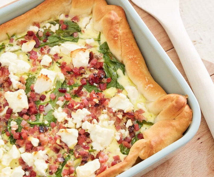 Rezept Spinatwähe mit Speck Tante Fanny