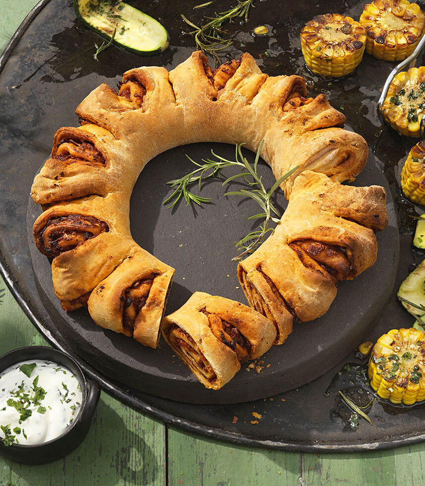 Pizzakranz mit Tomaten Rezept Tante Fanny