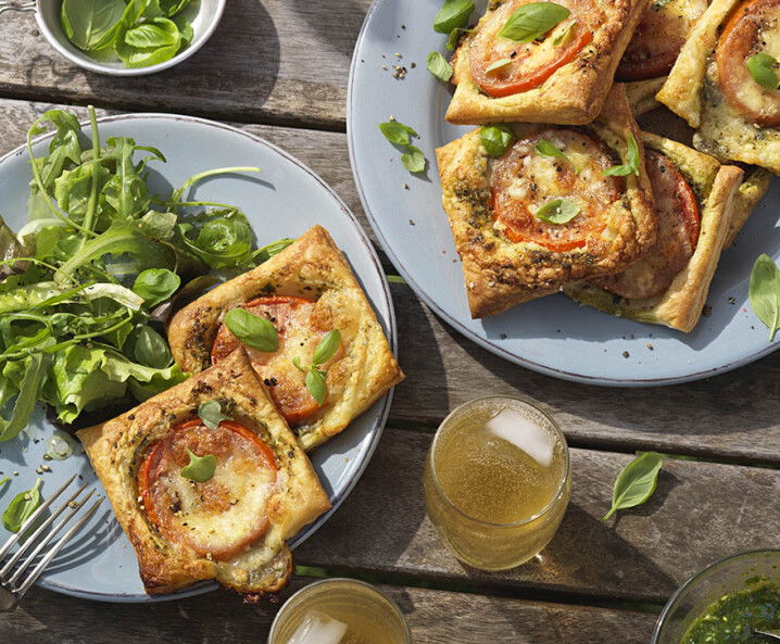 Tomatentaler mit Baslikumpesto Rezept Tante Fanny