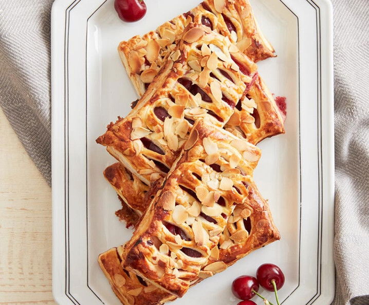 Kirsch-Pudding Taschen Tante Fanny Rezept