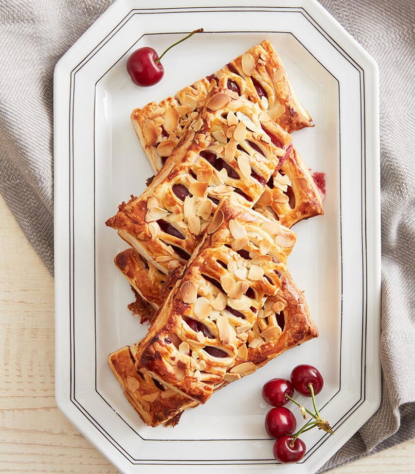 Kirsch-Pudding Taschen Tante Fanny Rezept