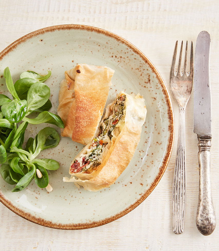 Salbei-Spinatstrudel Tante Fanny Rezept