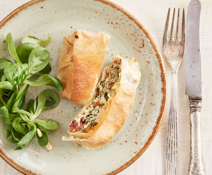 Salbei-Spinatstrudel Tante Fanny Rezept