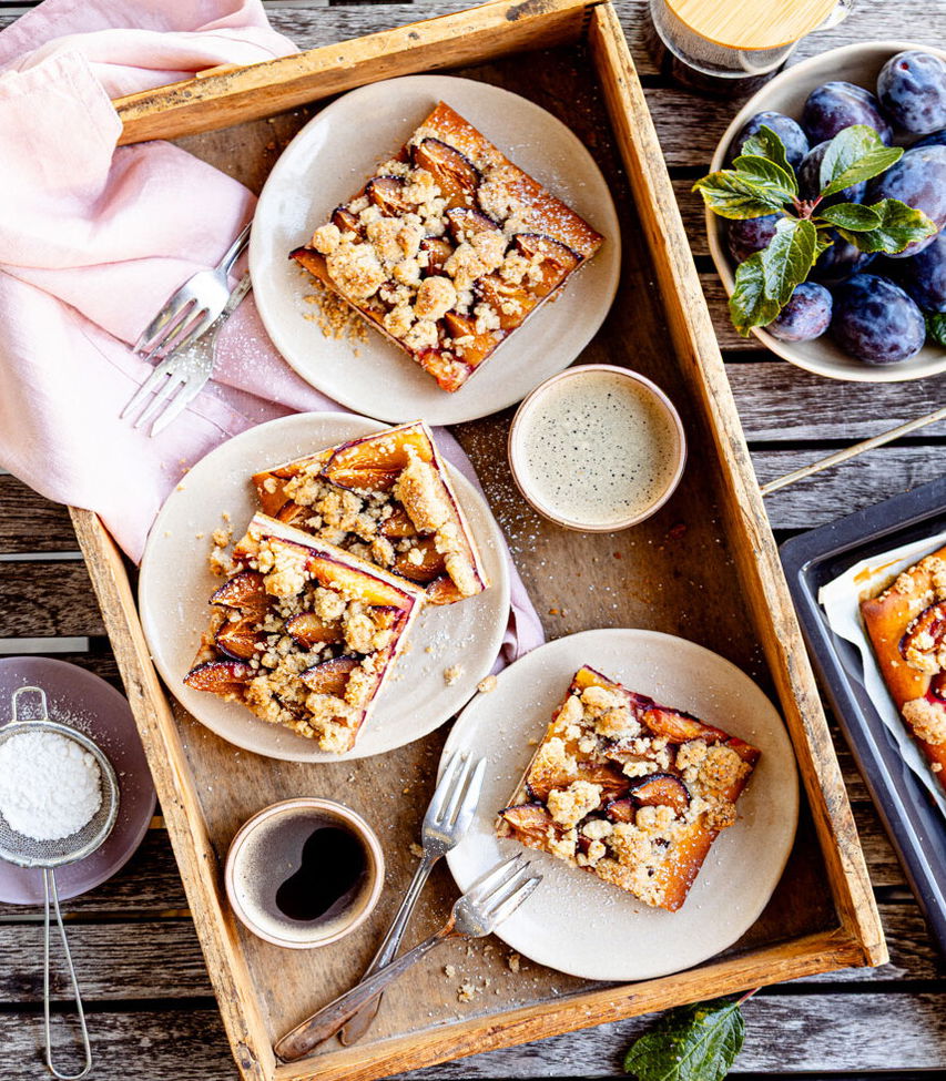 Zwetschkenfleck mit Streuseln