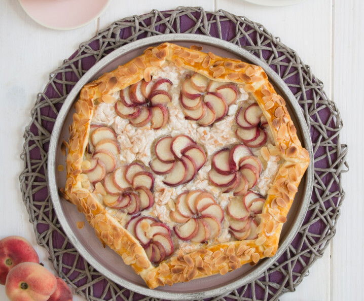Pfirsich-Mandelgalette - Tante Fanny