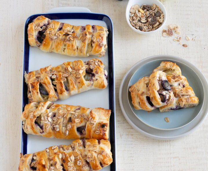 Trauben Müsli Taschen - Rezept Tante Fanny