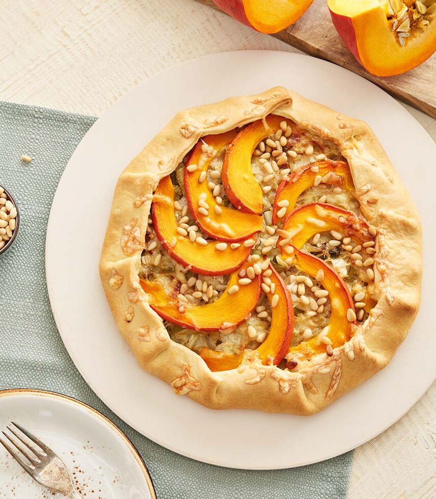 Kürbisgalette mit Kohl - Rezept Tante Fanny