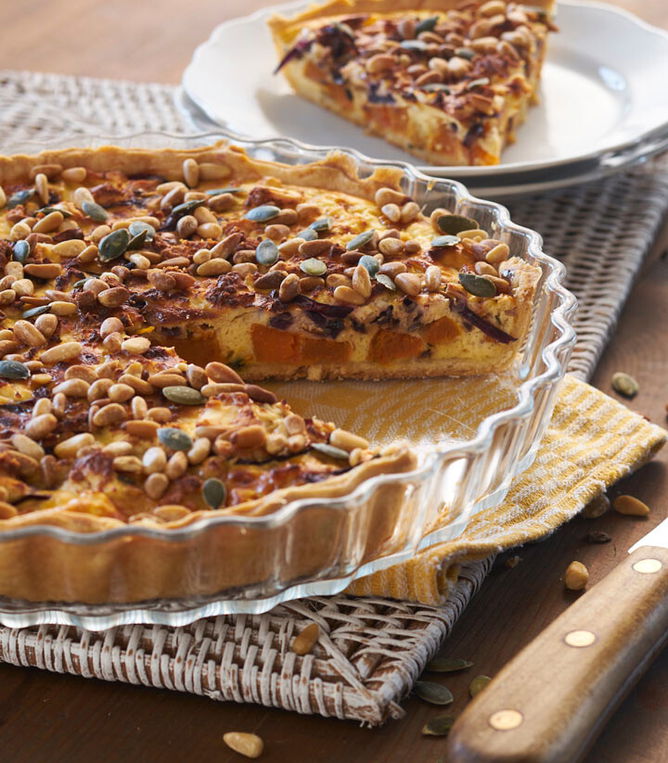 Kürbisquiche mit Ricotta - Tante Fanny