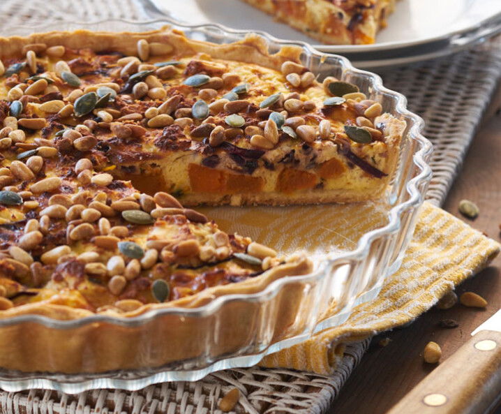 Kürbisquiche mit Ricotta - Tante Fanny