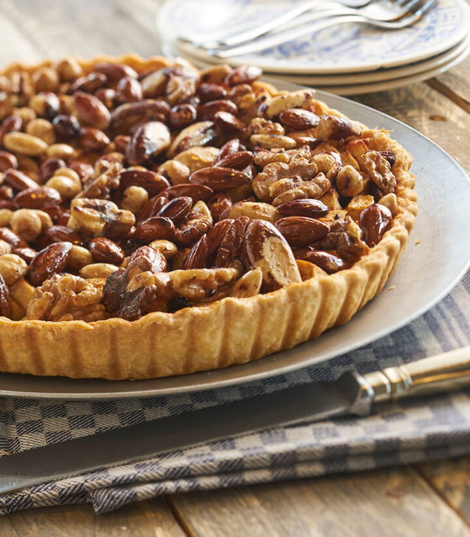 Nusstarte Rezept - Tante Fanny