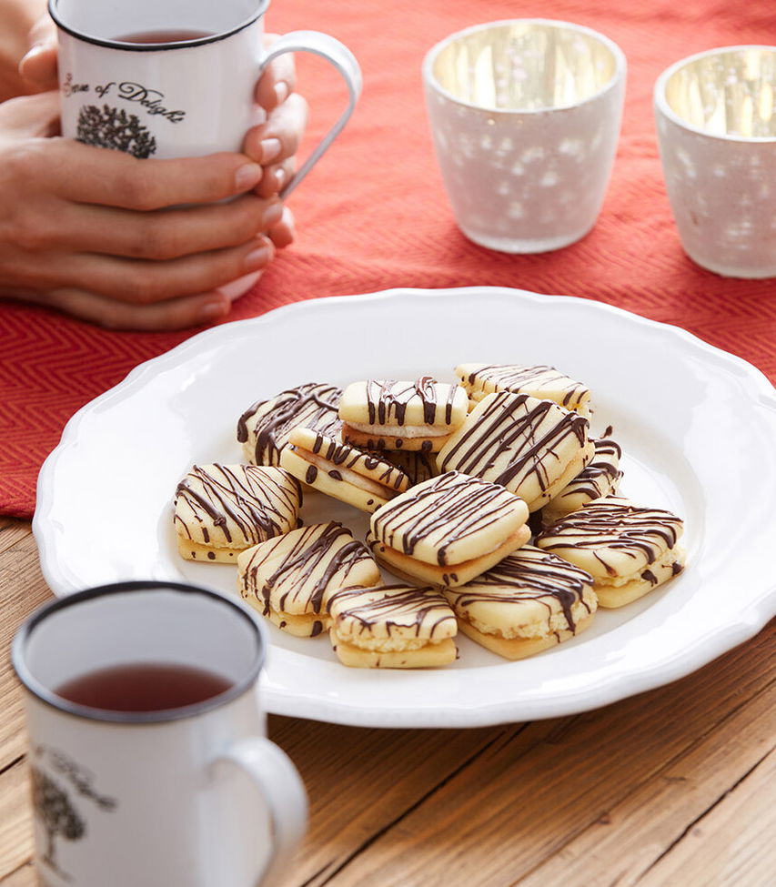 Kekse mit Orangen-Buttercreme - Tante Fanny