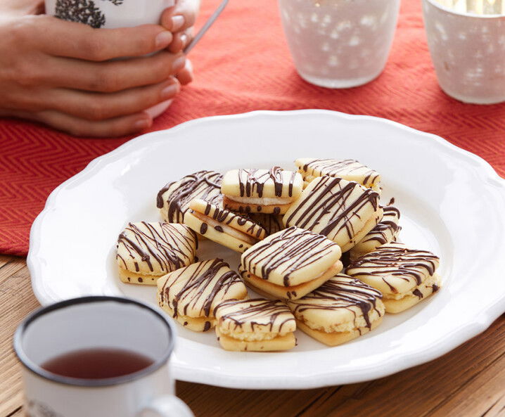 Kekse mit Orangen-Buttercreme - Tante Fanny