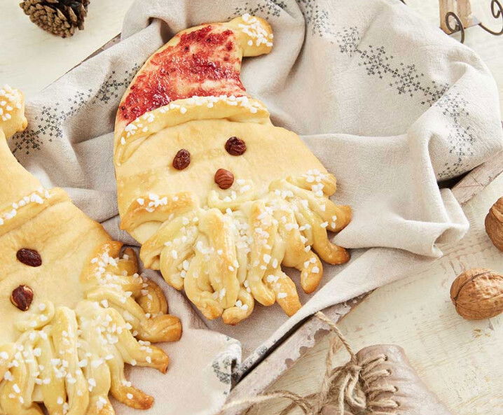 Süßer Nikolaus Germteig - Hefe-Nikolaus backen