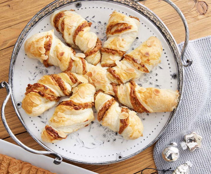 Spekulatius-Blätterteigstern - Tante Fanny