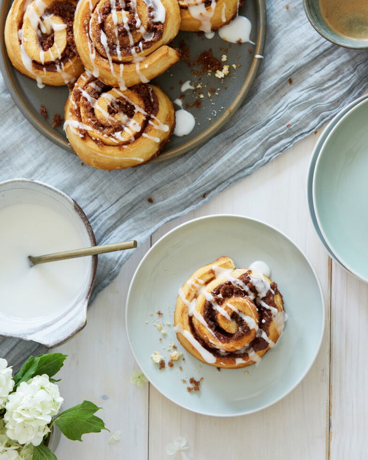 Klassische Zimtschnecken
